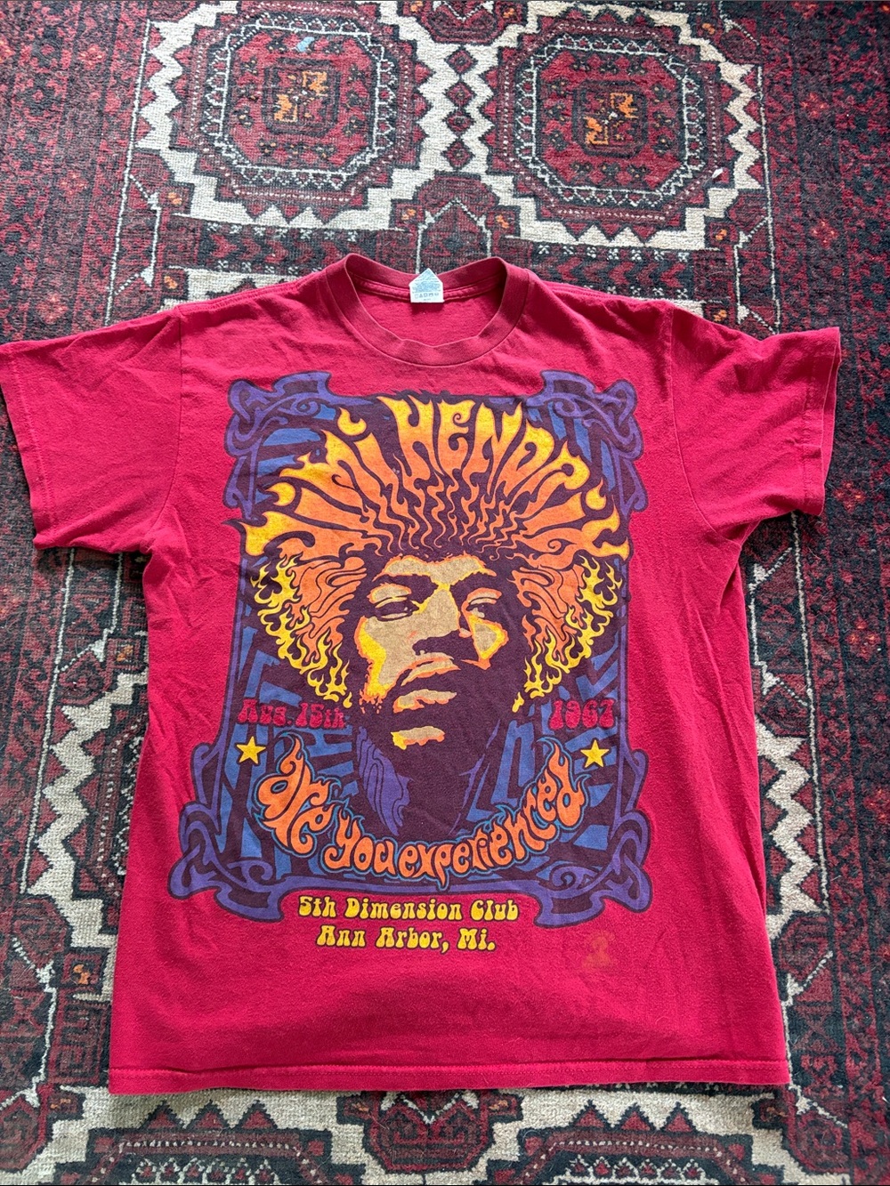 Vintage Jimi Hendrix T-shirt from 1967